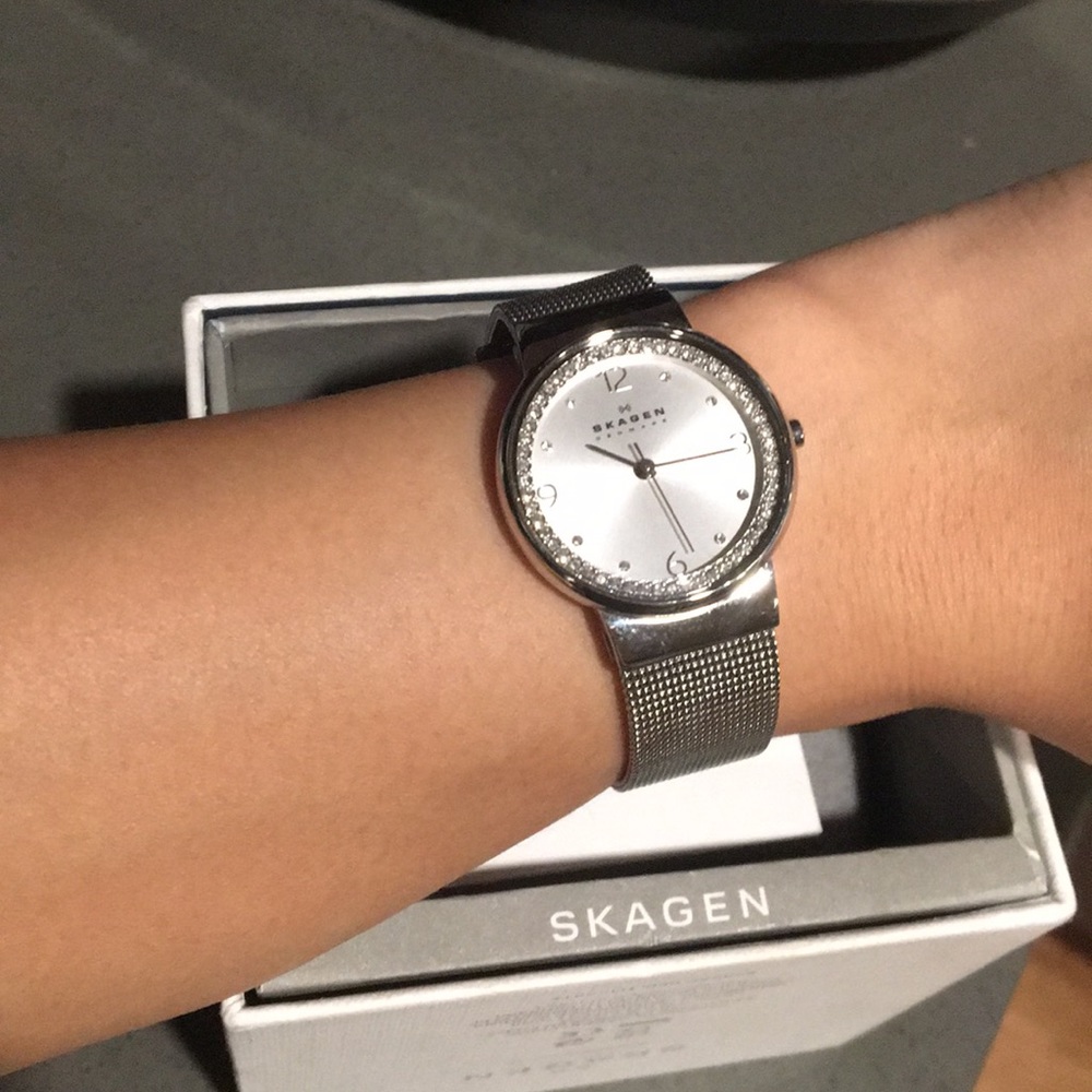 Skagen silver watch